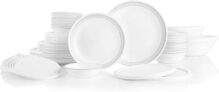 סט צלחות Corelle דגם Mystic Gray